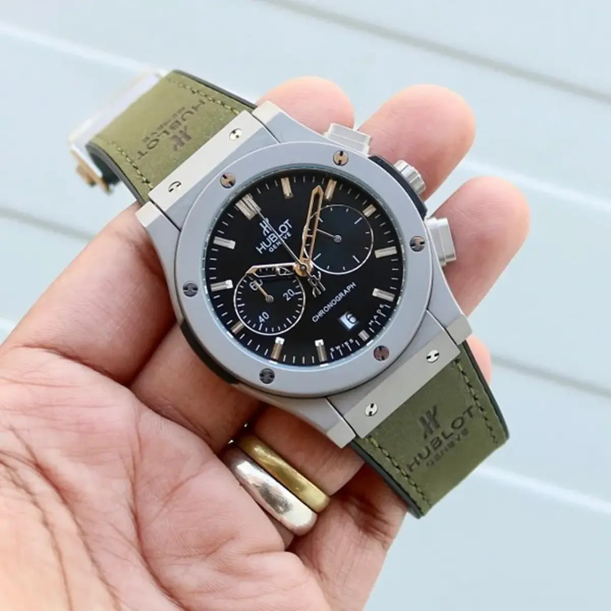 Classic Fusion Chronograph King Green