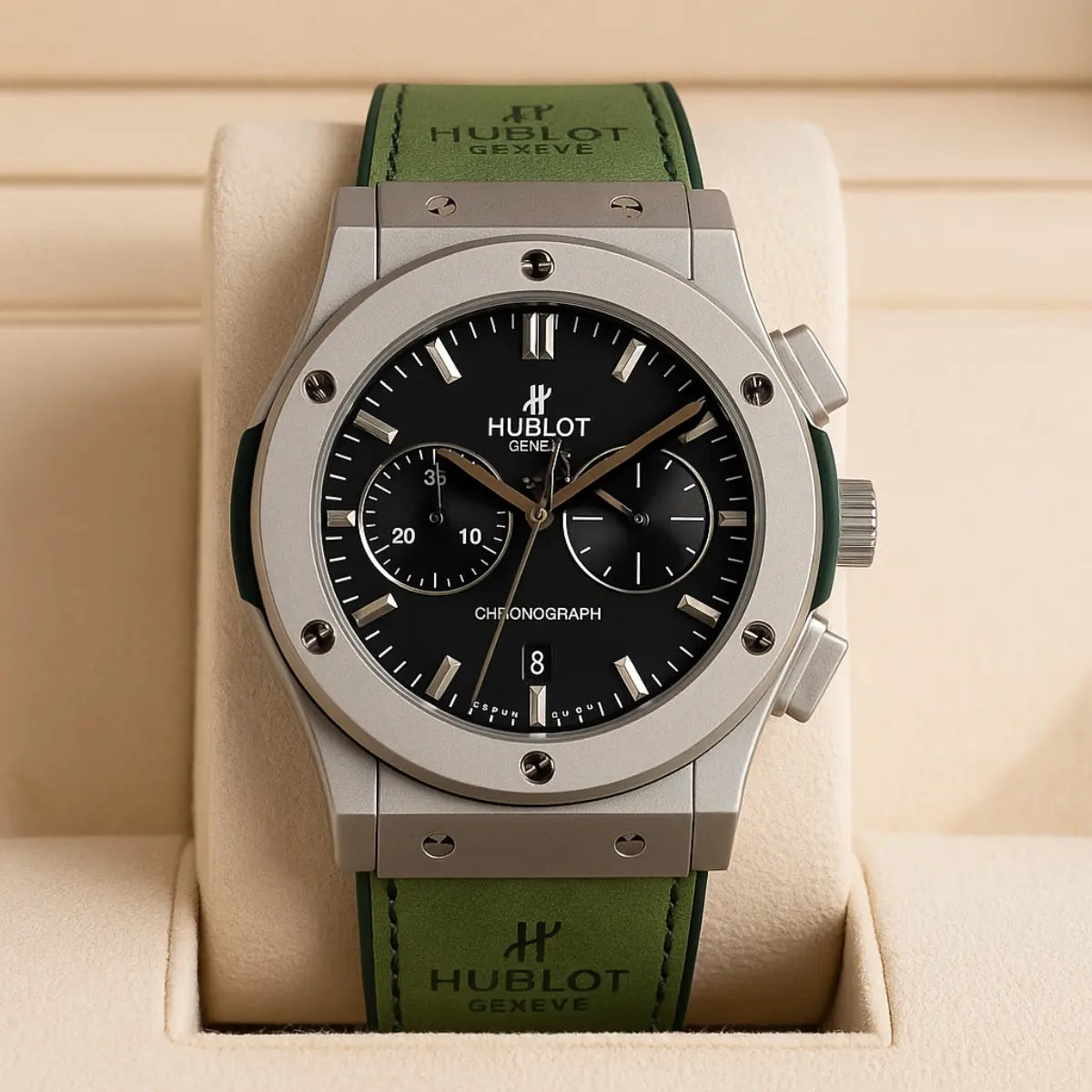 Classic Fusion Chronograph King Green